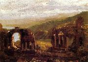 Thomas Cole Ruins of Taormina Sweden oil painting reproduction